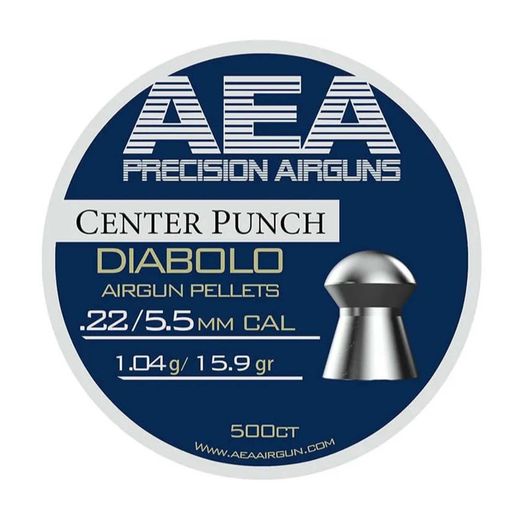 Pellets Centre Punch | 5.5mm / .22 | 15.9gr | AEA
