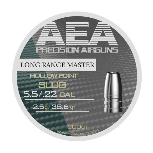 Slugs Long Range Master | Hollow Point | 5.5mm / .22 | 38.6gr | AEA