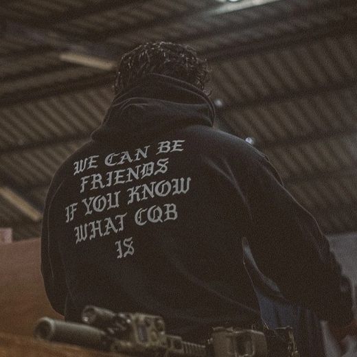 CQB Hoodie | Black | Trace